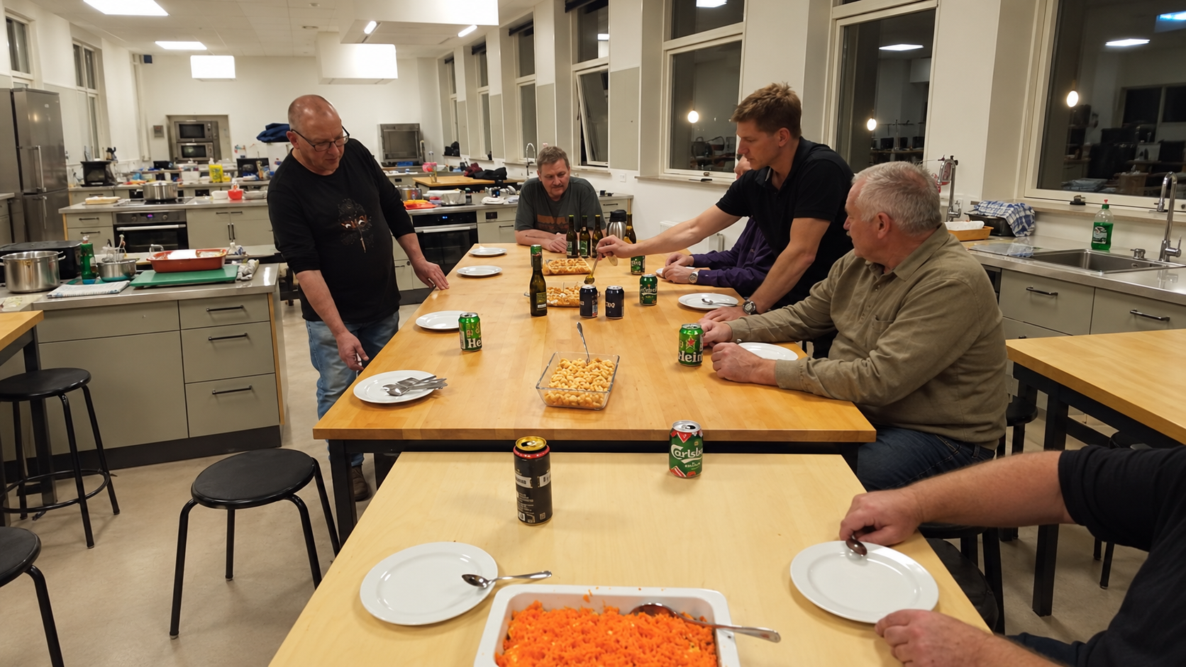 Madlavningshold for mænd vender tilbage på Bredsten Skole